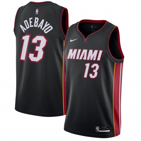 Maillot Basket Homme Miami Heat Bam Adebayo 13 2020-21 Nike Icon Edition Swingman